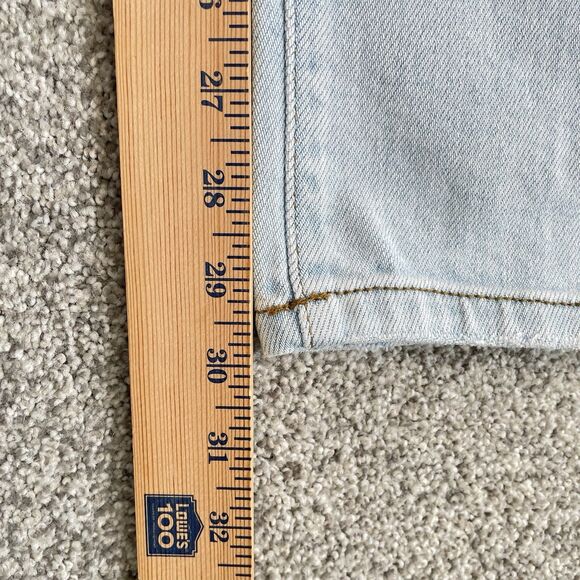 KanCan Greer Ultra High Rise Mom Jeans Light Wash Distressed Size 15/31(34x30) - Picture 8 of 9